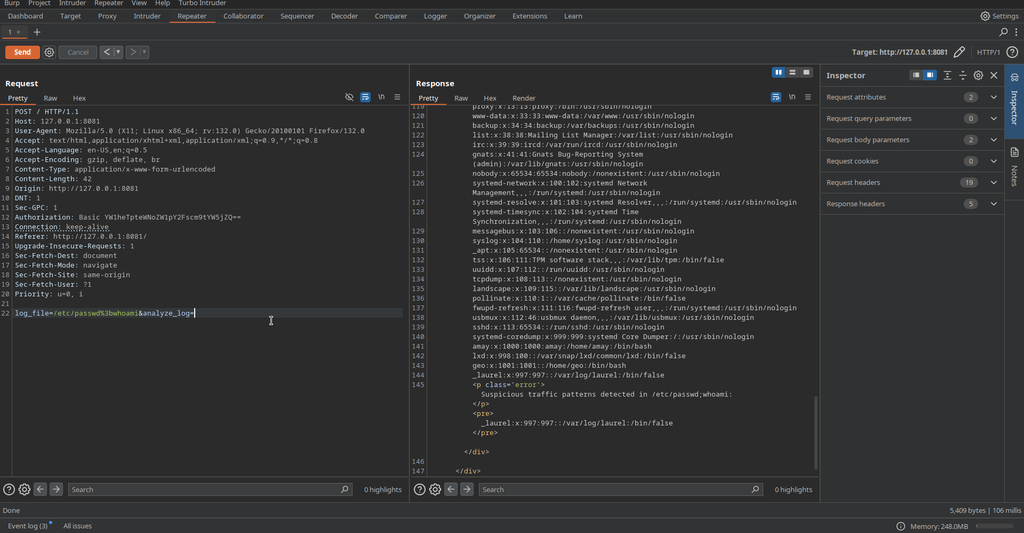 HTB Sea form first attempt