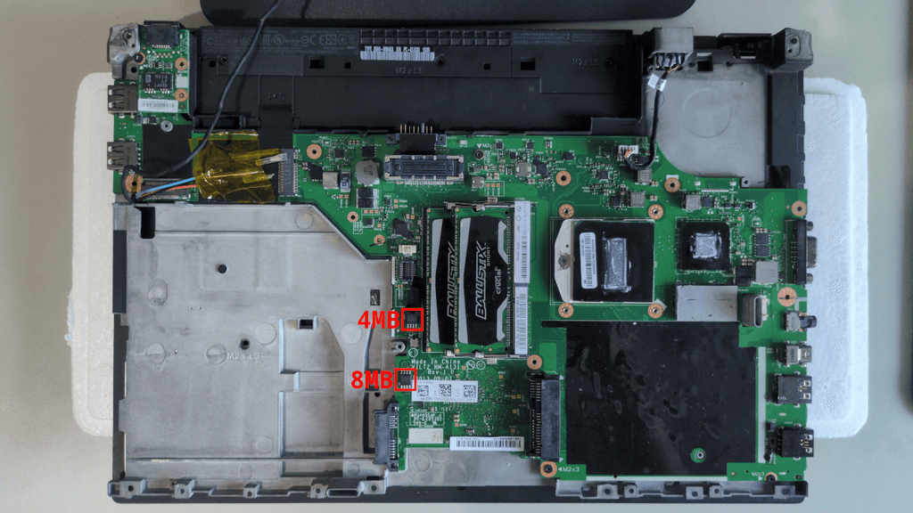 ThinkPad T440p bios chips