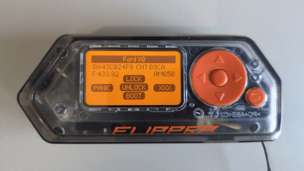 ProtoPirate emulate scene